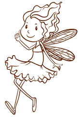 A plain sketch of a fairy
