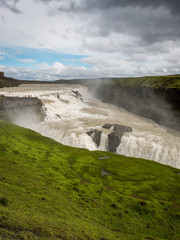 Fototapeta premium Gullfoss la chute d'or en islande