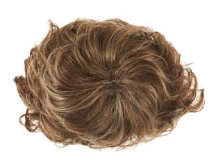 Naklejka premium Hair wig isolated