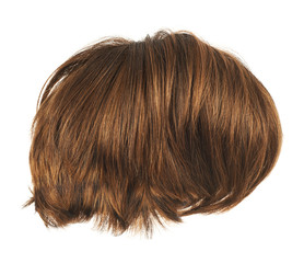 Naklejka premium Hair wig isolated