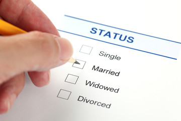 Family status form (Marital Status form)