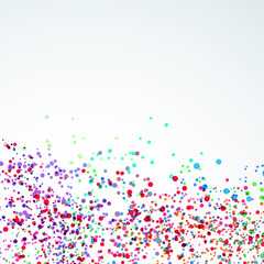 Bright paint stain dot liquid background