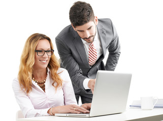 Obraz premium Teamwork at office