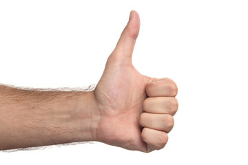 Hand Showing Thumbs Up