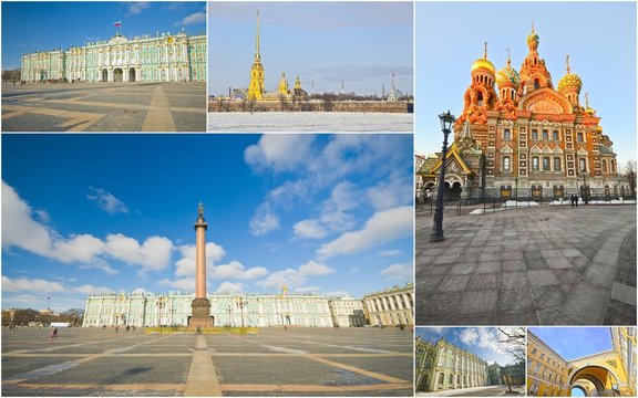 St. Petersburg. Russia (collage)