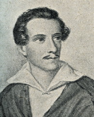 Juliusz Słowacki (engraving by James Hopwood)