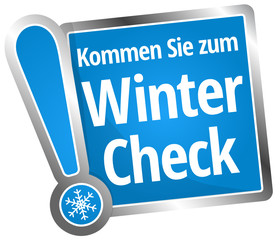 Kommen Sie zum Wintercheck