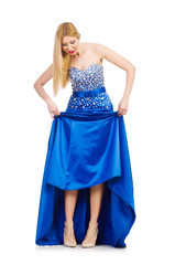 Fototapeta premium Woman in fashion clothing concept
