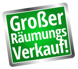 Großer Räumungsverkauf!