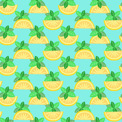 Citrus Seamless  pattern - Illustration