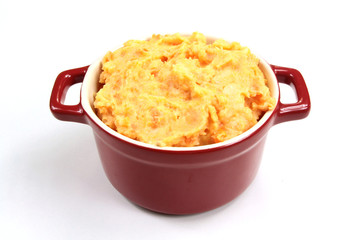 purée de carottes