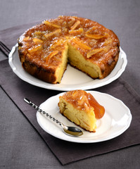 pie with apples and candied orange
