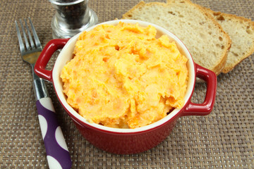 purée de carottes