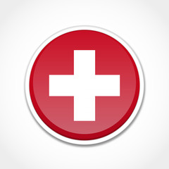 Obraz premium Swiss Flag