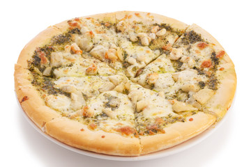 seafood pizza