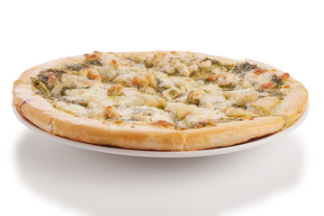 seafood pizza