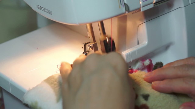 Sewing With a Serger Machine