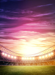 light of stadium