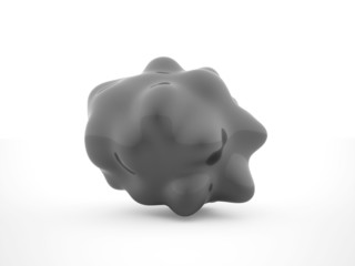 Bacteria concept rendered isolated  d