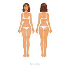 Vector illustration of figures, ale and female vector