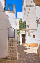 Alleyway. Fasano. Puglia. Italy.
