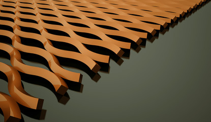 Orange mesh background