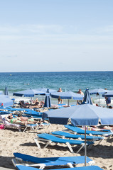 Fototapeta na wymiar Levante beach, Benidorm