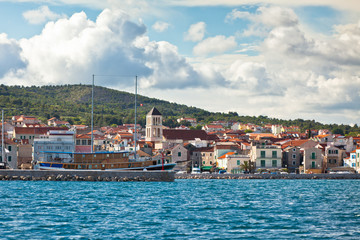 Fototapeta na wymiar Vodice, Croatia view from the sea