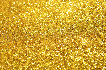 festive gold glitter background