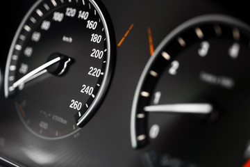 Fototapeta premium Car dashboard detail