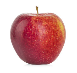 red apple isolated on white background