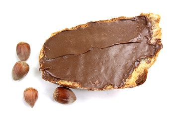 tartine de chocolat