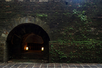 Ventilator in the old tunnel