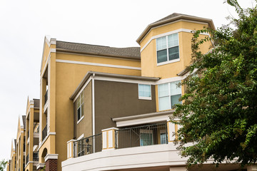 Modern Brown Plaster Condos