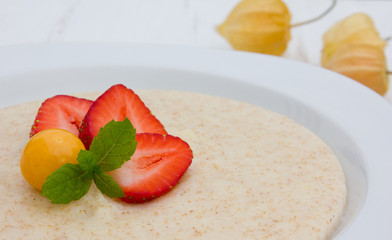 Semolina porridge