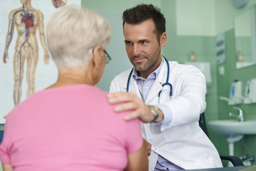 Visit in the doctor's office