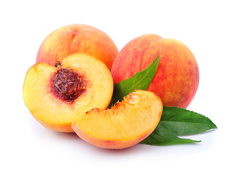 Peach fruits