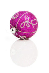 Christmas decorations in festive holiday concept