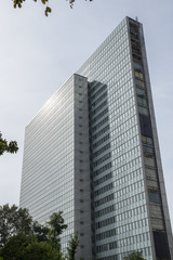 Dreischeibenhaus in Düsseldorf, NRW, Deutschland, 2014