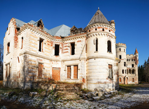 Destroyed Medieval Russia Manor