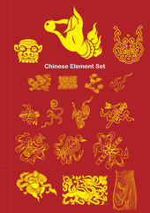 Chinese Vector Illustration Elements