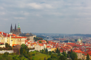 Obraz na płótnie Canvas Prague Castle and the Little Quarter, Czech Republic