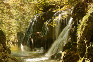 Fototapeta na wymiar Bigar Waterfall