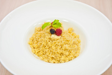 Millet porridge