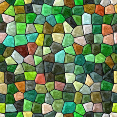 Glass mosaic seamless generated hires texture