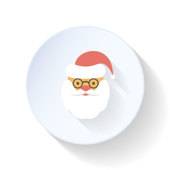 Santa Claus flat icon