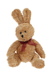 lapin en peluche