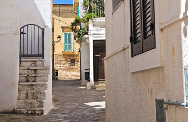 Fototapeta na wymiar Alleyway. Fasano. Puglia. Italy.