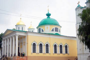 Fototapeta na wymiar Holy Transfiguration church. Yaroslavl, Russia. UNESCO Heritage.