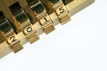 Code 2015 on combination lock